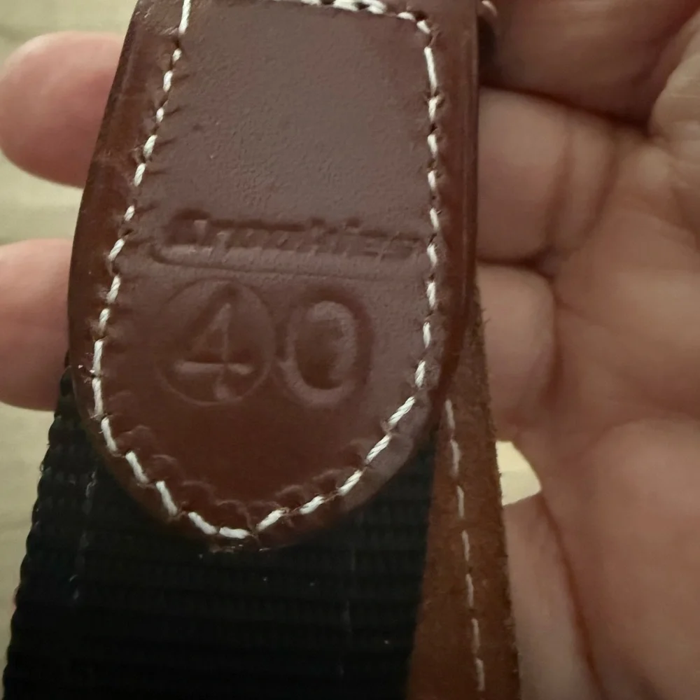 Croakies nylon mountain outdoor hiking scene leather cloth belt